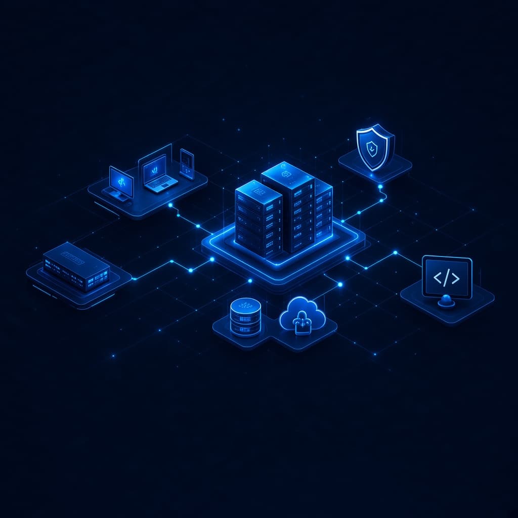 Схема IT-контура для экспресс-аудита